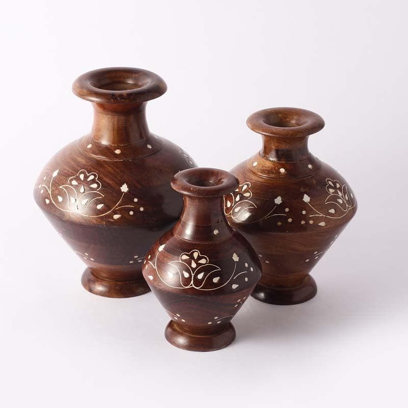 Buy Briller Vase - Set Of 3 Vase from Vaaree