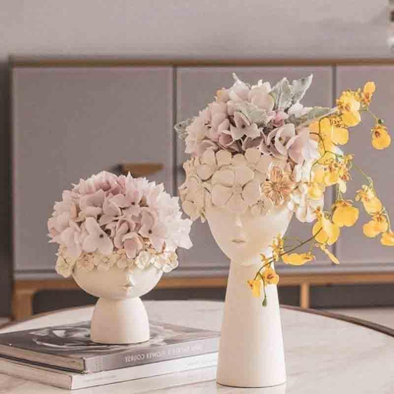 Buy Feminine Face Planter Vase from Vaaree