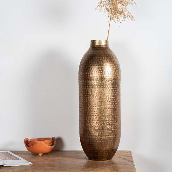 Vase - Glossy Metal Vase