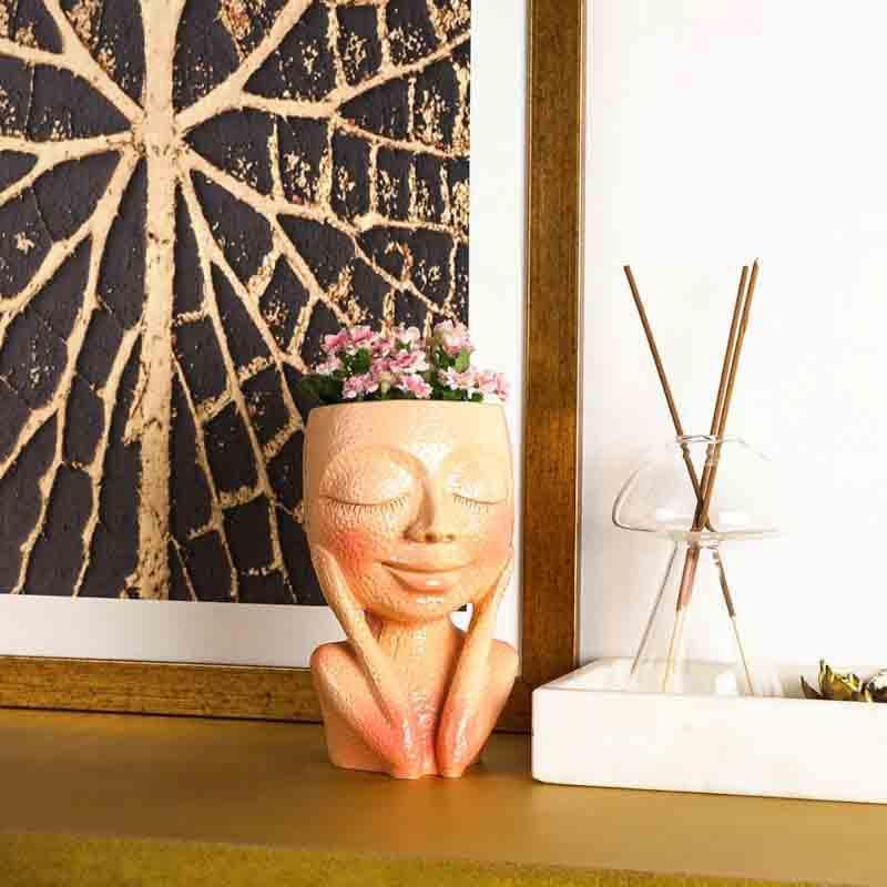 Buy Happy Girl Table Planter Vase from Vaaree