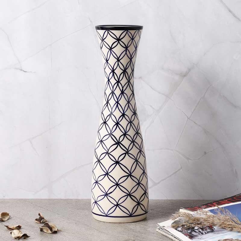 Buy Monesa Handpainted Vase Vase from Vaaree