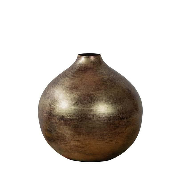 Buy Round Bronze Vase Vase from Vaaree