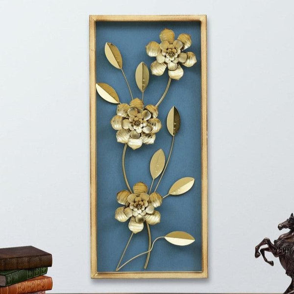 Wall Accents - Bloom In Golden Wall Decor