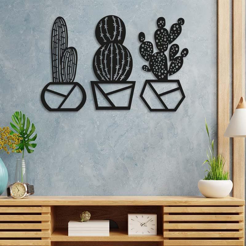 Buy Desert O'fy Wall Art - Set Of Three Wall Accents from Vaaree