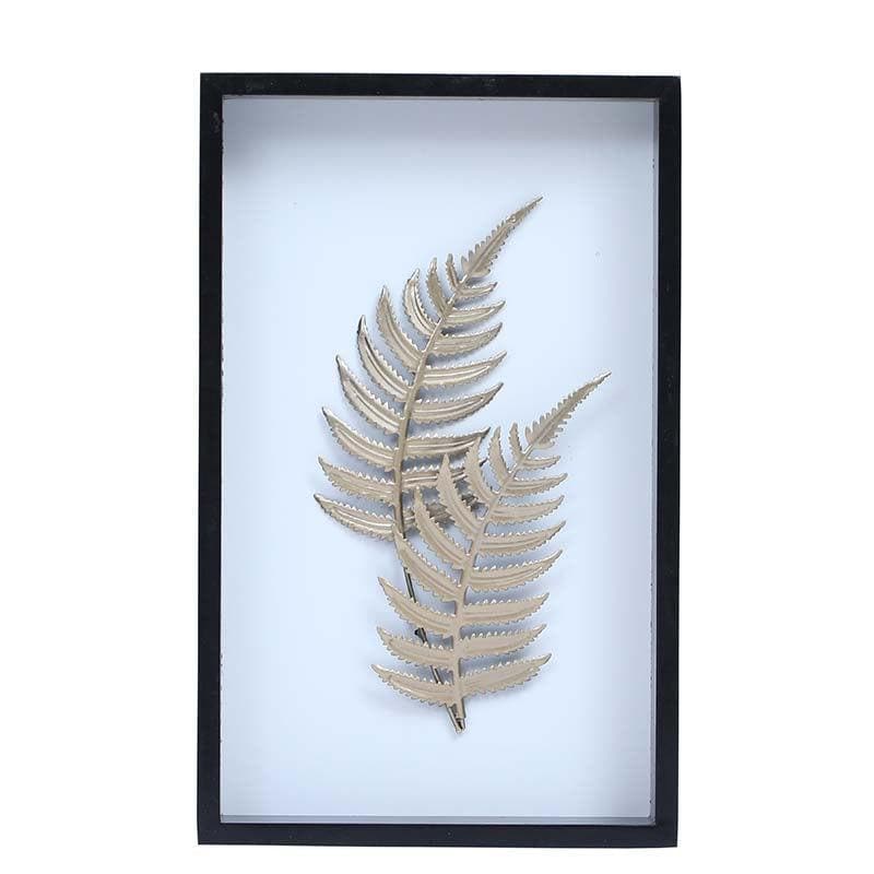 Wall Accents - Encased Leaves Wall Décor