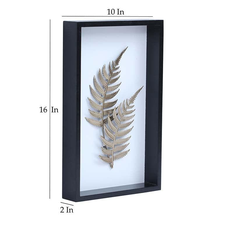 Wall Accents - Encased Leaves Wall Décor