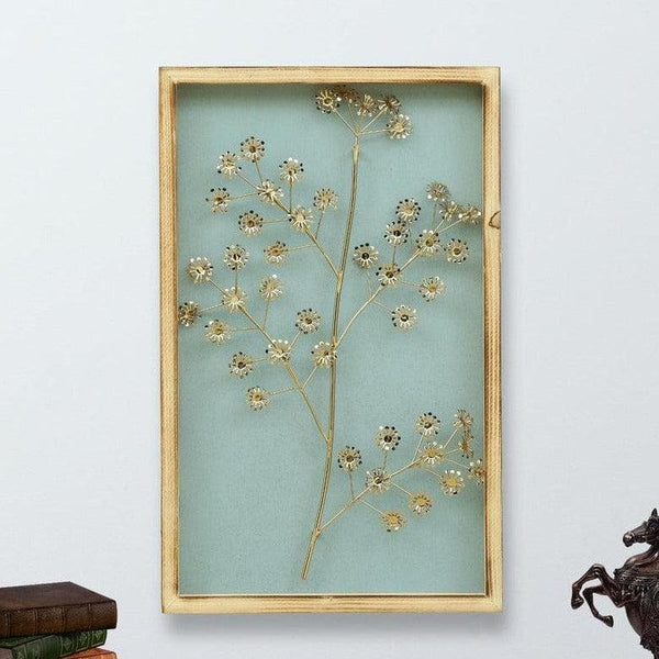 Wall Accents - Framed Twigs Wall Decor