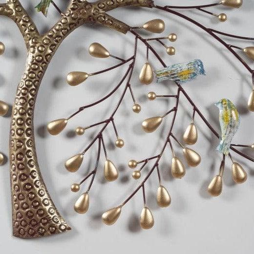 Buy Wall Accents - Golden Tree Of Life at Vaaree online