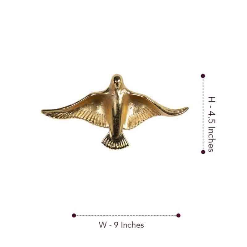 Wall Accents - In Sky Gold Birdie Wall Decor