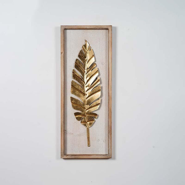 Wall Accents - Poised Palm Leaf Wall Décor