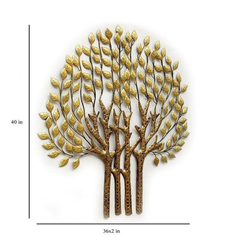 Buy Serene Metal Tree Wall Accents from Vaaree