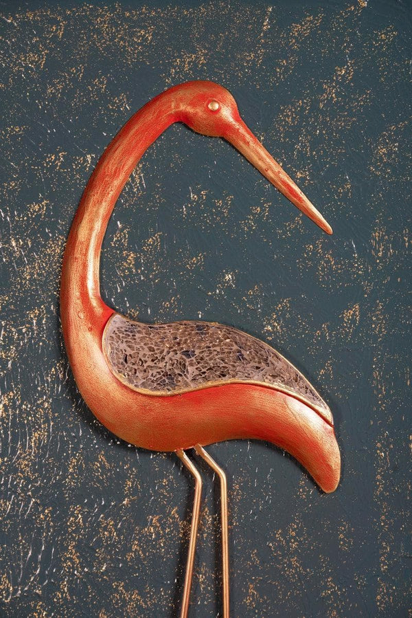 Wall Accents - The Graceful Flamingo Wall Decor