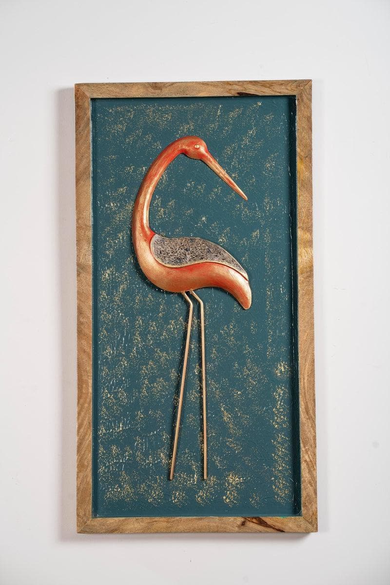 Wall Accents - The Graceful Flamingo Wall Decor