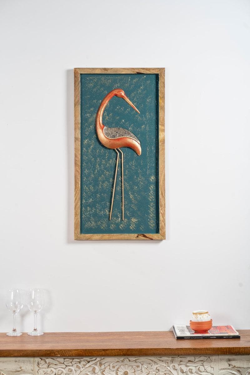 Wall Accents - The Graceful Flamingo Wall Decor