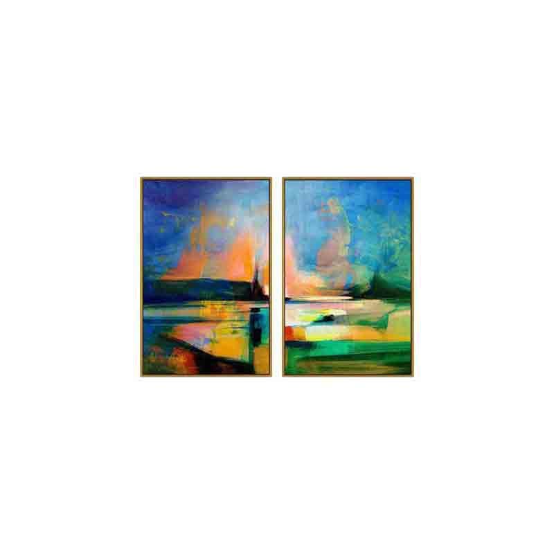 Wall Art & Paintings - Abstract Landscape Wall Art - Set Of Two