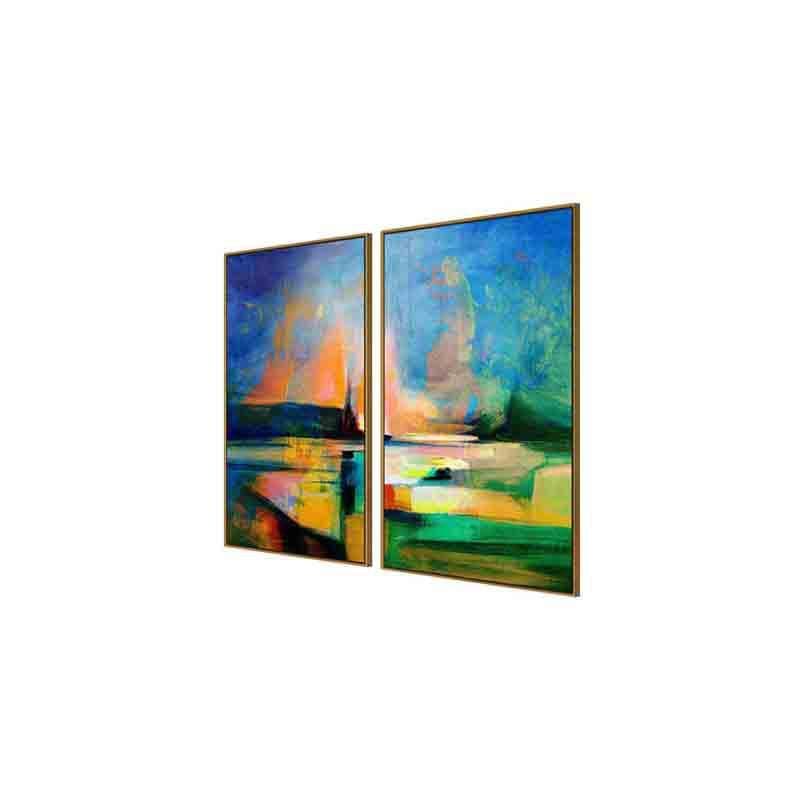 Wall Art & Paintings - Abstract Landscape Wall Art - Set Of Two