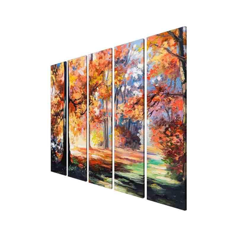 Wall Art & Paintings - Autumn Wall Art - Set Of Five