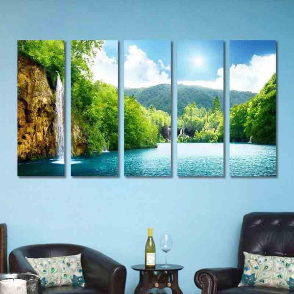 Wall Art & Paintings - Backwaters Wall Art - Set Of Five