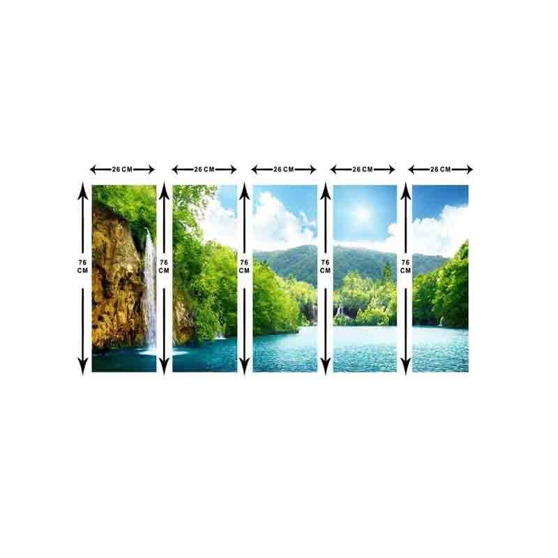 Wall Art & Paintings - Backwaters Wall Art - Set Of Five