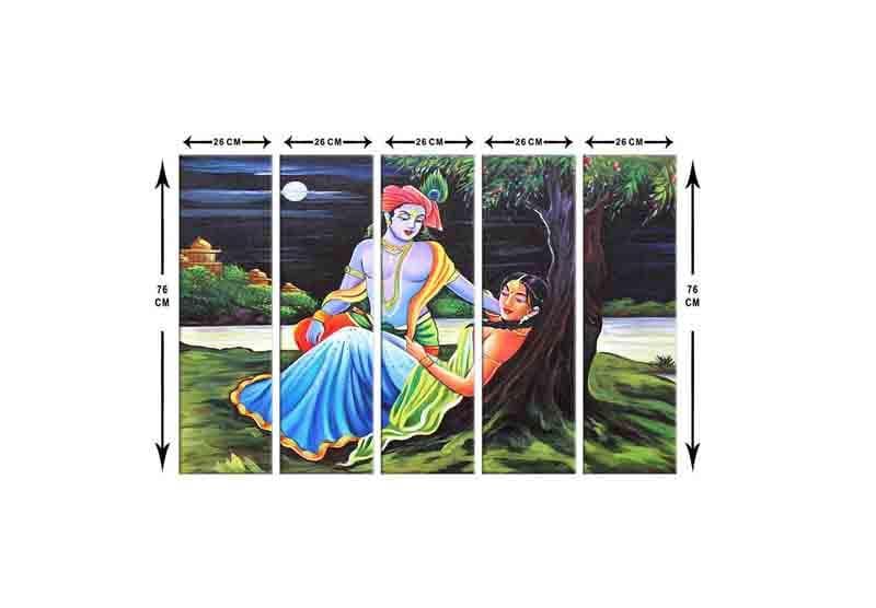 Buy Beloved Wall Art - Set Of Five Wall Art & Paintings from Vaaree