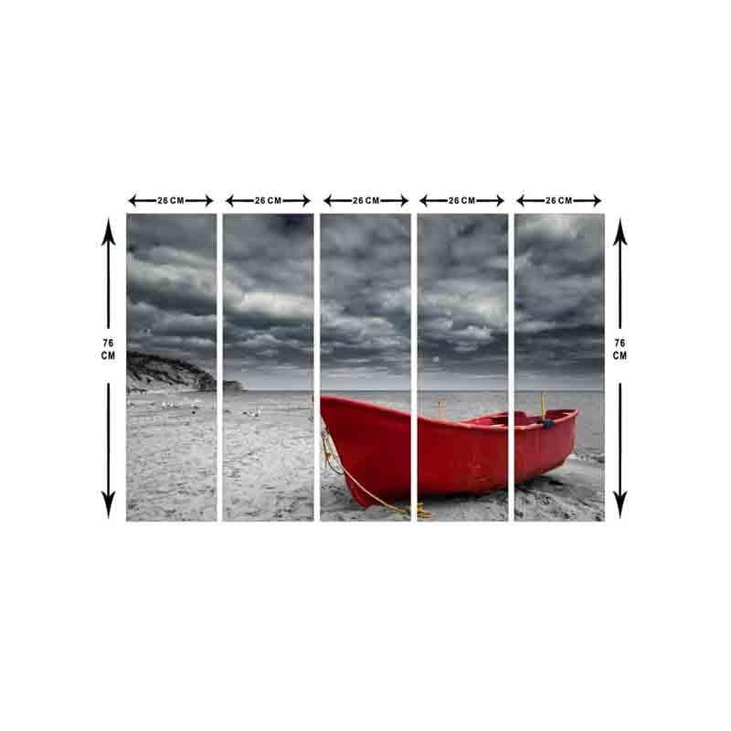 Wall Art & Paintings - Boatride Wall Art - Set Of Five