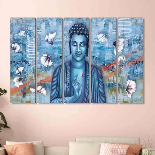 Wall Art & Paintings - Buddha's Wisdom Wall Art - Set Of Five