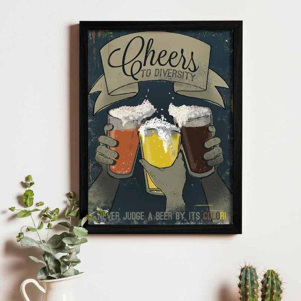 Buy Cheers To Life Wall Art Wall Art & Paintings from Vaaree