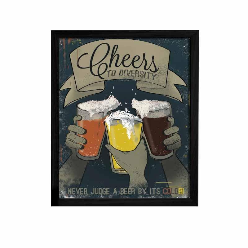 Buy Cheers To Life Wall Art Wall Art & Paintings from Vaaree