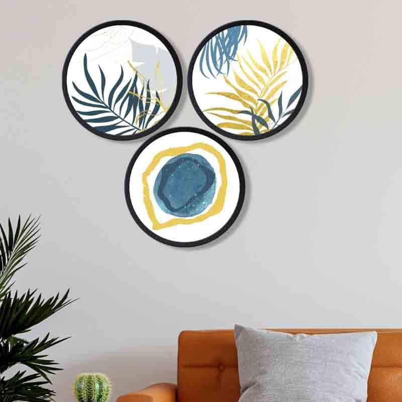 Buy Chill Vibes Wall Art - Set Of Three Wall Art & Paintings from Vaaree