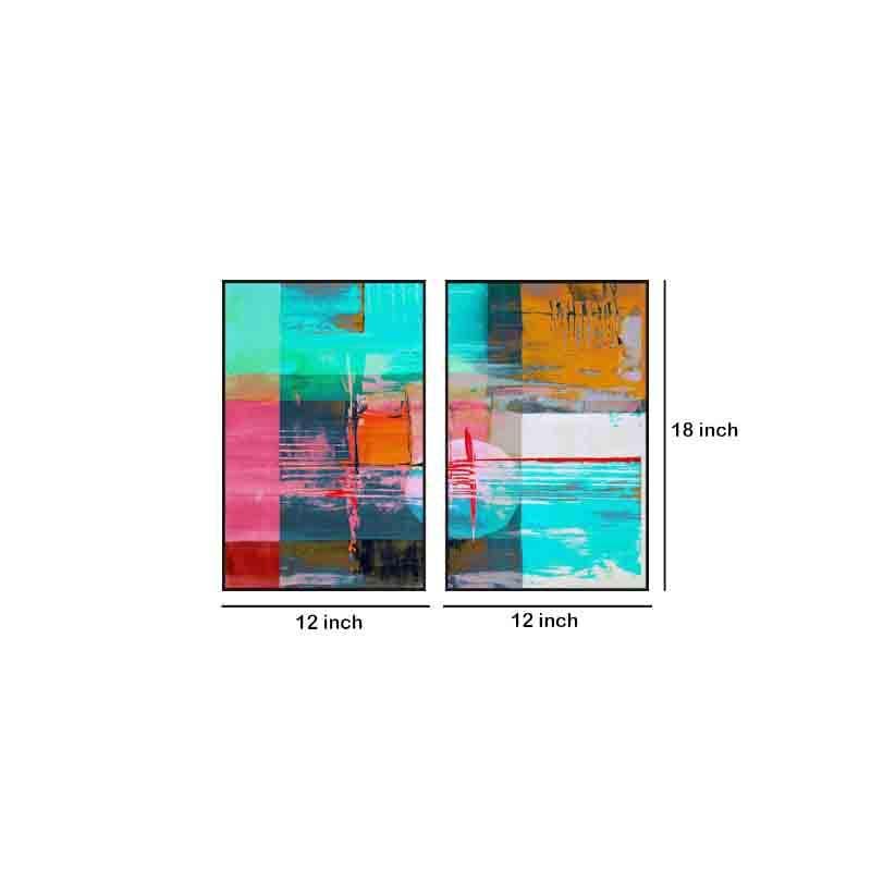 Wall Art & Paintings - Chromatic Wall Art - Set Of Two