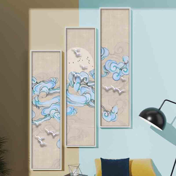 Wall Art & Paintings - Cloud Nine Wall Art - Set Of Three