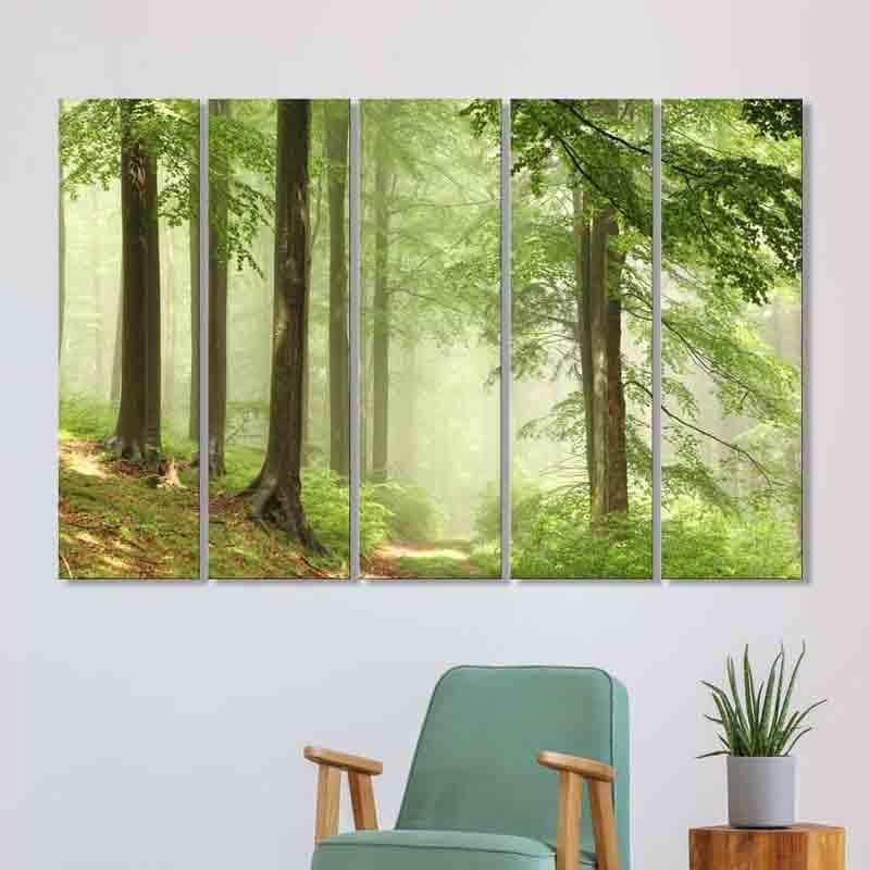 Wall Art & Paintings - Contemplation Wall Art - Set Of Five