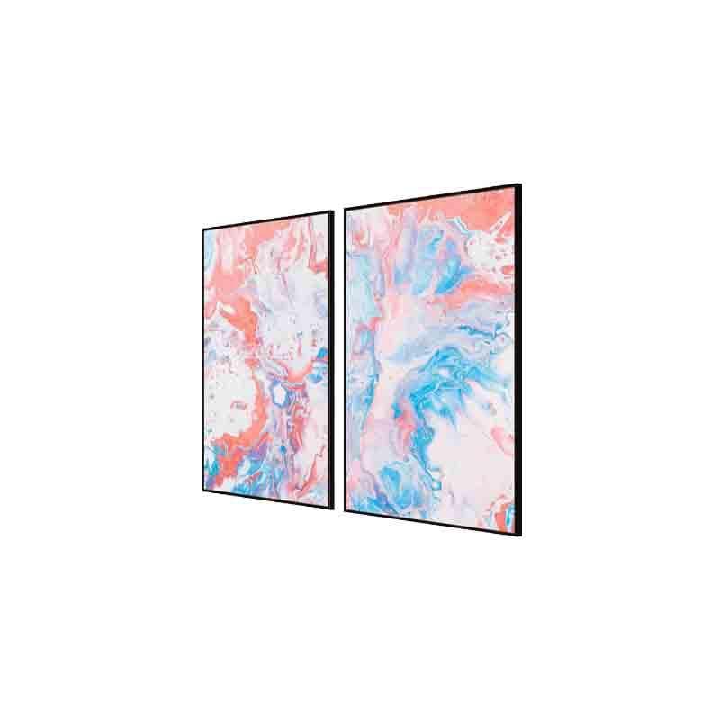 Wall Art & Paintings - Cotton Candy Wall Art - Set Of Two