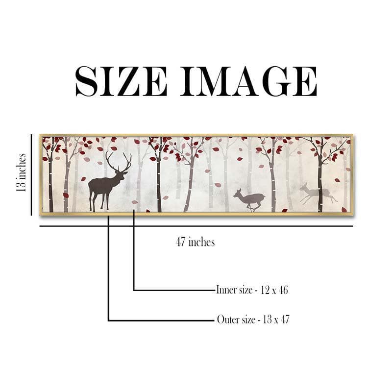 Buy Deer in Dew Wall Art Wall Art & Paintings from Vaaree