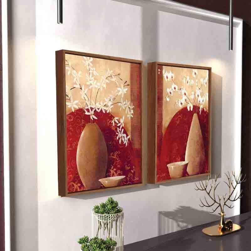 Buy Earthy Nature Wall Art - Set Of Two Wall Art & Paintings from Vaaree