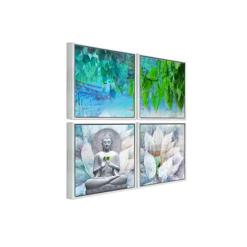 Buy Enlightenment Wall Art - Set Of Four Wall Art & Paintings from Vaaree