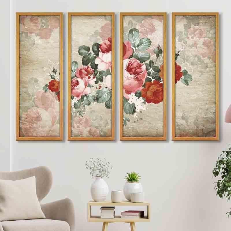 Buy Eternity Wall Art - Set Of Four Wall Art & Paintings from Vaaree