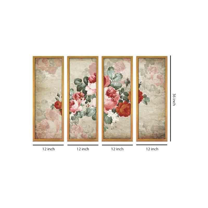 Buy Eternity Wall Art - Set Of Four Wall Art & Paintings from Vaaree