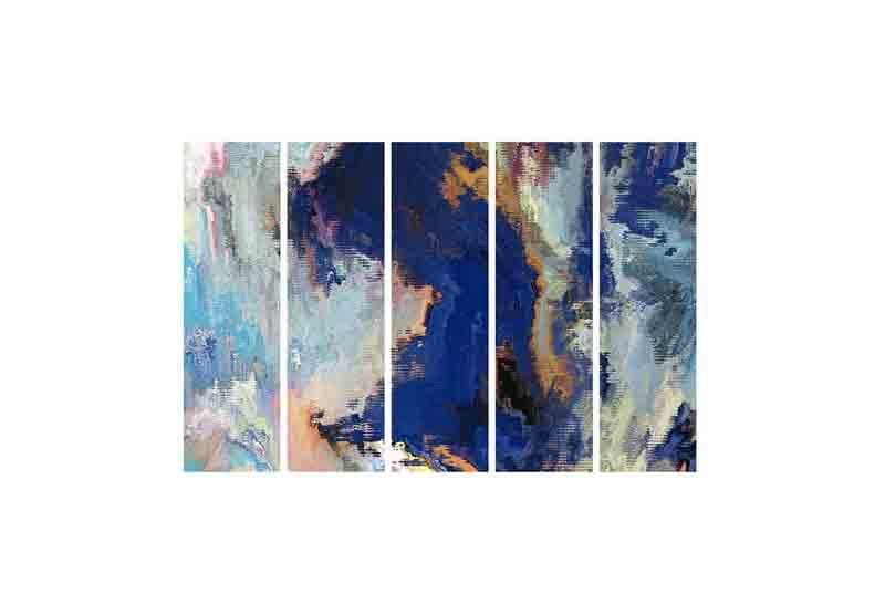 Wall Art & Paintings - Ether Wall Art - Set Of Five