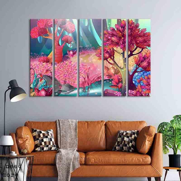 Wall Art & Paintings - Fairyland Wall Art - Set Of Five