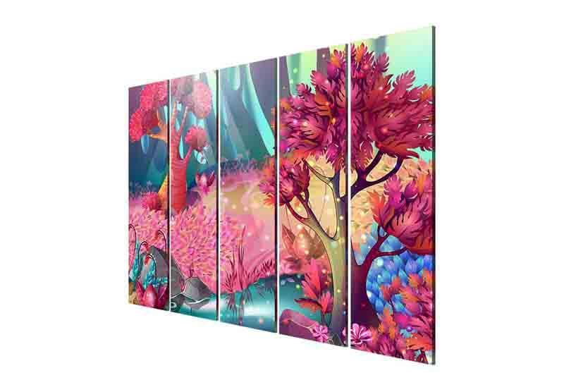 Wall Art & Paintings - Fairyland Wall Art - Set Of Five