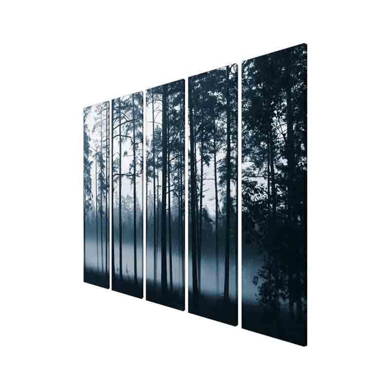 Wall Art & Paintings - Forest Wall Art - Set Of Five