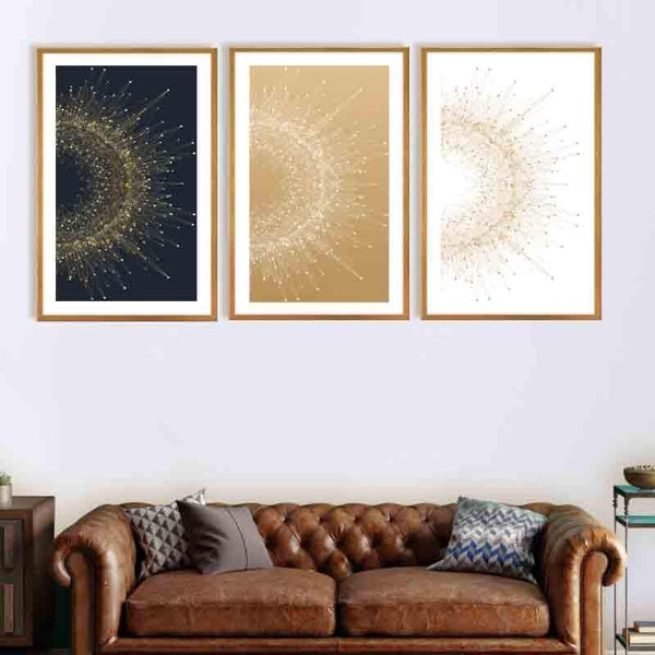 Wall Art & Paintings - Galaxy Wall Art - Set Of Three