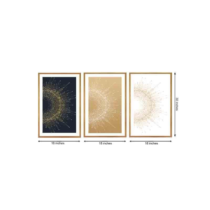 Wall Art & Paintings - Galaxy Wall Art - Set Of Three