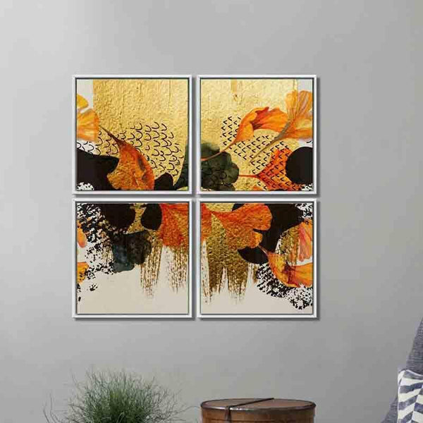 Buy Wall Art & Paintings - Gold Baby Art - Set Of Four at Vaaree online