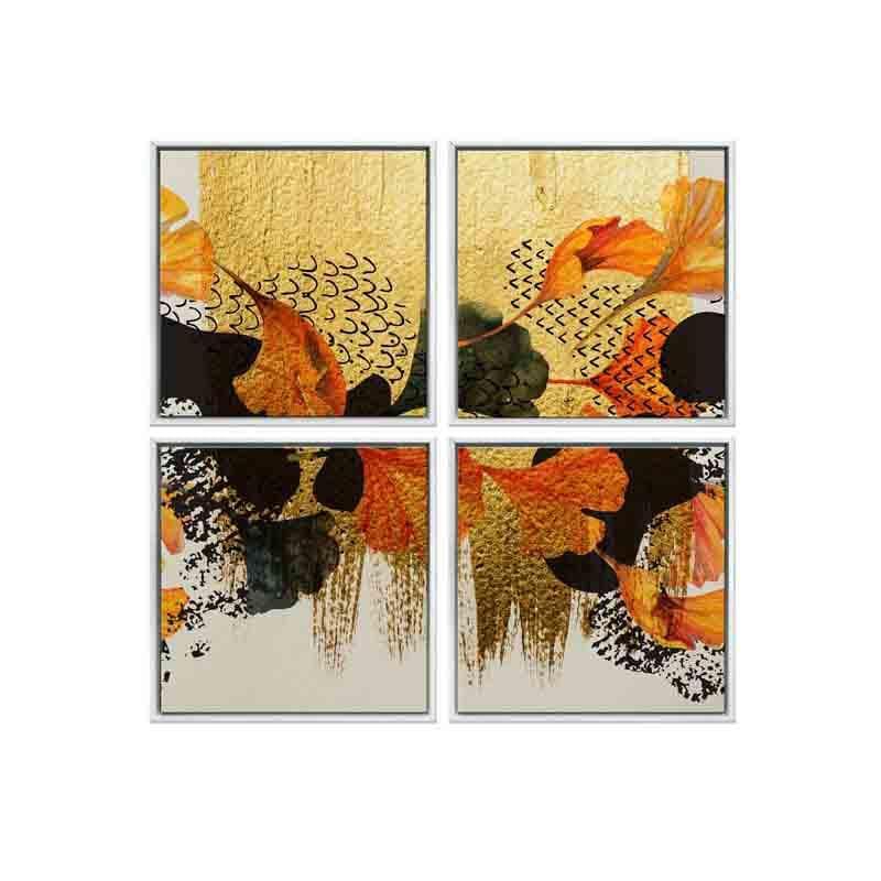 Wall Art & Paintings - Gold Baby Art - Set Of Four