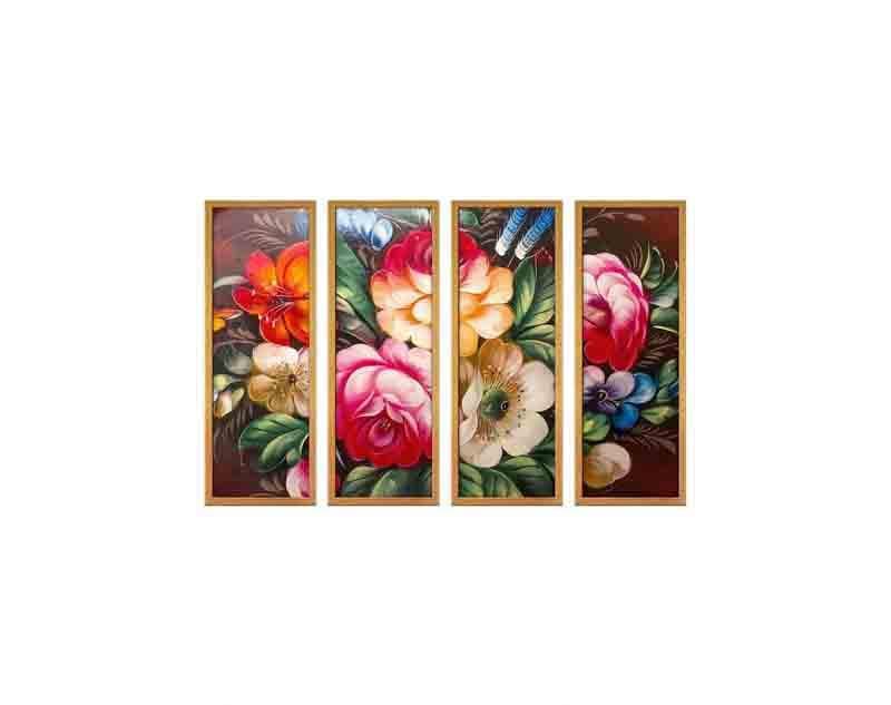 Buy Gulabi Wall Art - Set Of Four Wall Art & Paintings from Vaaree