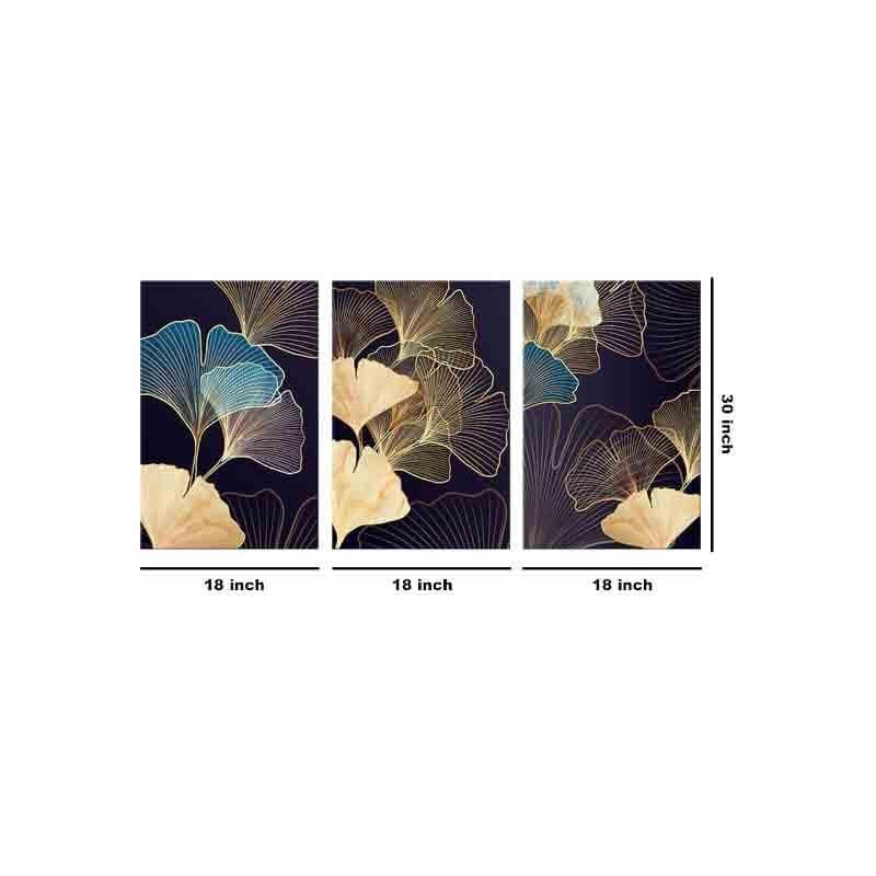 Wall Art & Paintings - Gulmohar Wall Art - Set Of Three