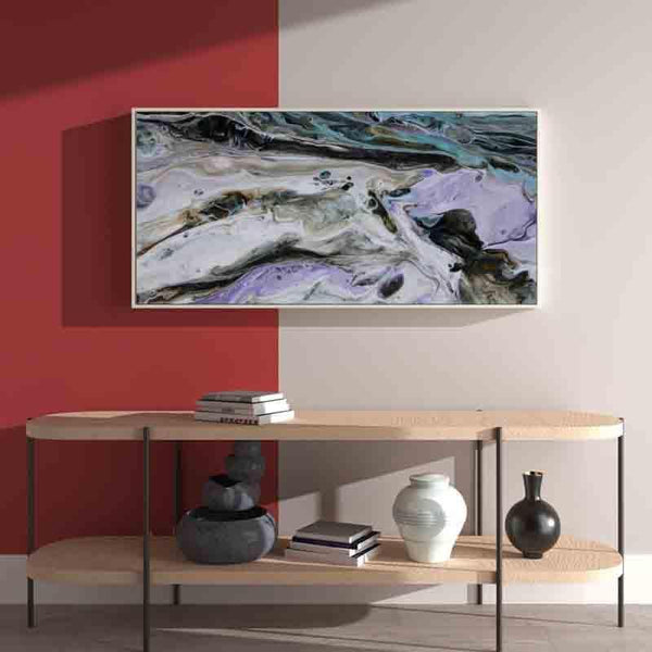 Wall Art & Paintings - Gurgling Sea Wall Art - Black