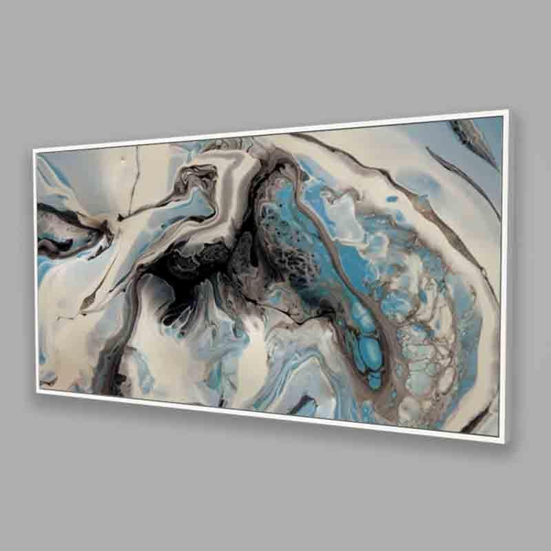 Wall Art & Paintings - Gurgling Sea Wall Art - Gold